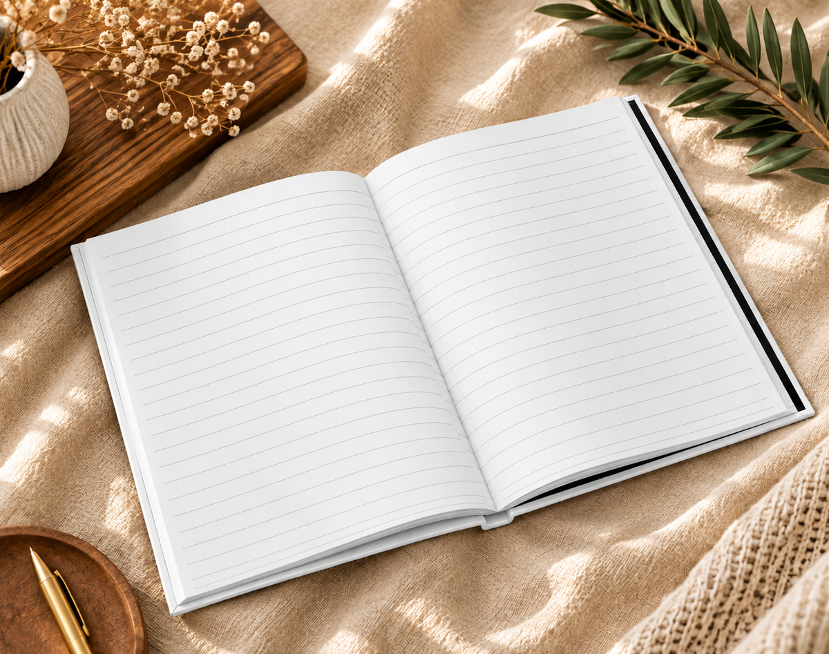 From Pause to Purpose Hardcover Journal