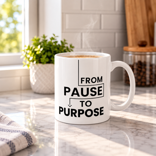 From Pause to Purpose Mug