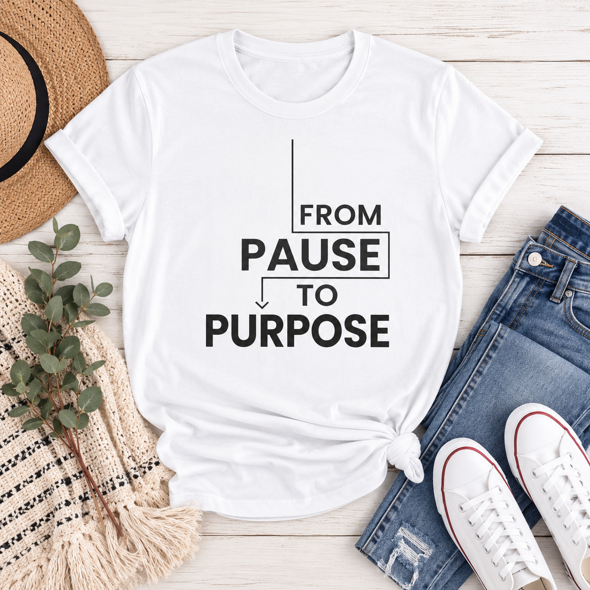 From Pause to Purpose T-Shirt