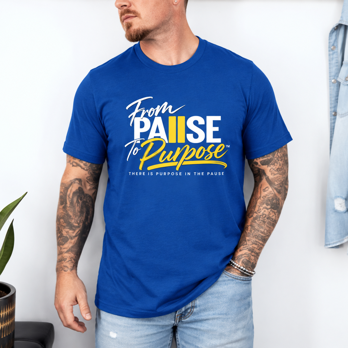 From Pause to Purpose Graphic T-Shirt
