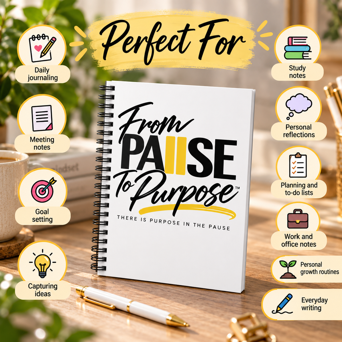 From Pause to Purpose Notebook