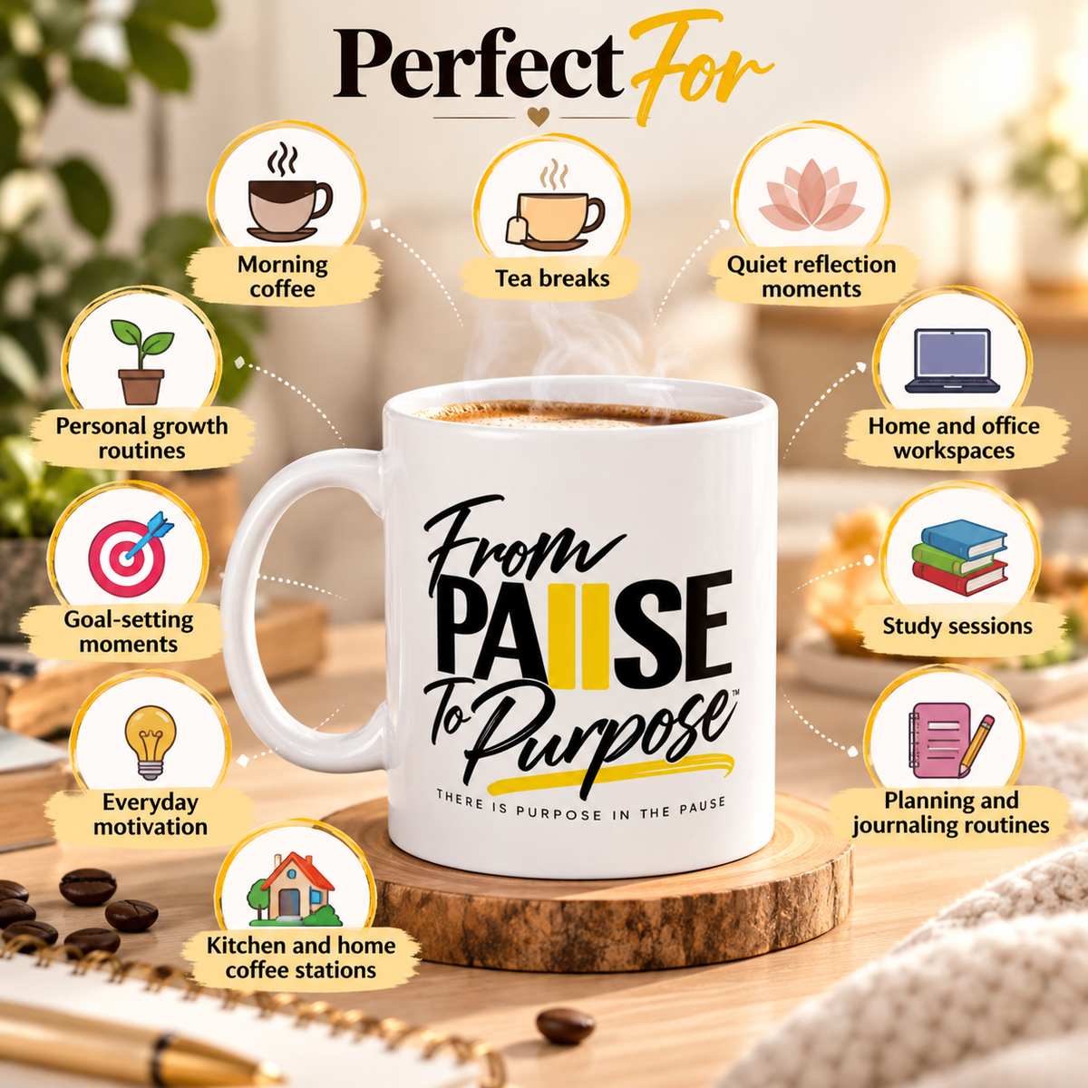 From Pause to Purpose Mug